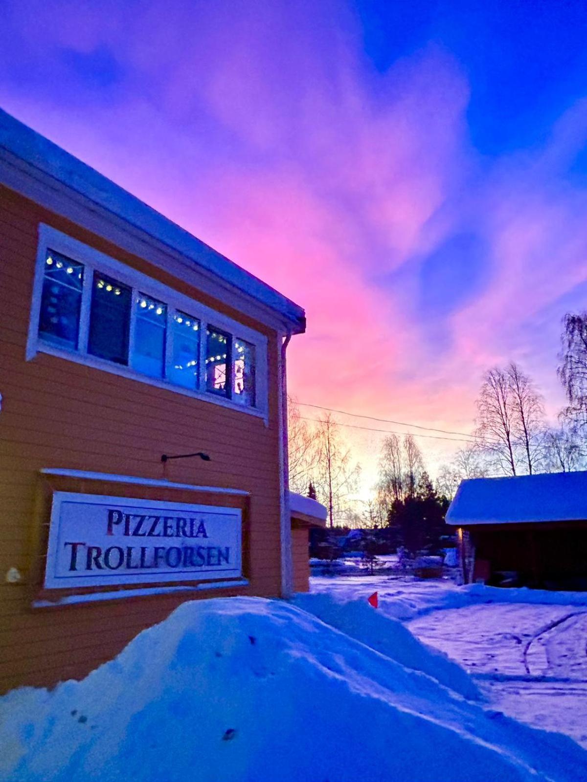 Trollforsen Camping & Cottages Gargnas Ngoại thất bức ảnh